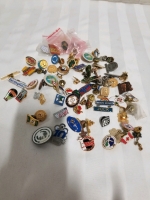 Large lot of vintage to new pins