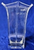 Large & Heavy Glass Vase | 8.25" x 6.25" x 12" Tall - 2