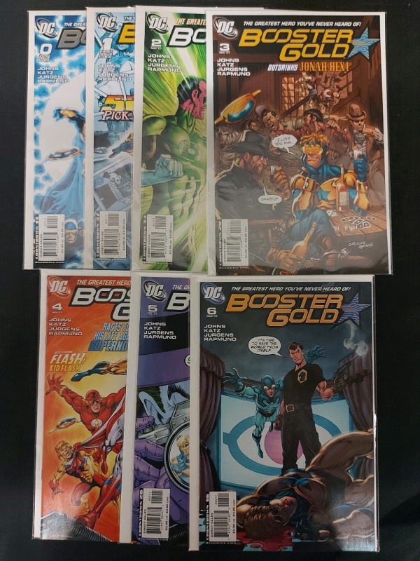 DC Booster Gold Comics Issues 0-6 Excellent Condition