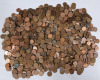 7+ Lbs Canadian & USA Penny Lot , Various Years & Condition