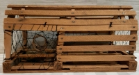 Vintage Decorative Lobster Trap 13" X 7" X 6.5"