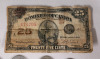 World Coin & Bank Note Lot . Canada , USA , Mexico plus more . Includes 1923 Canadian 25 Cent Shinplaster Note - 2