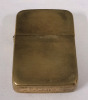 2007 ZIPPO Brass Case Lighter , Pre-owned . Made in Bradford , PA - 2