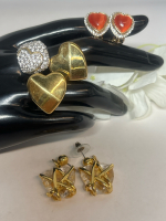 Love Lot Gold Ep Pave Ring Fabulous Earrings