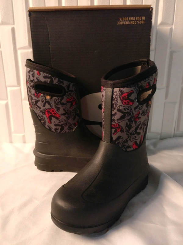 New Bogs Kids Neo Classic Winter Rubber Boots - 5 - EUR38