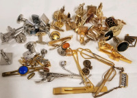 Great men's lot of vintage to modern cufflinks etc.