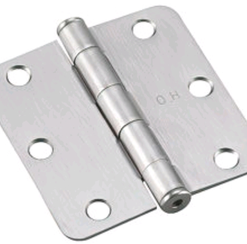 10 New ONWard Brushed Chrome Butt Hinge 3.25" And Screws Model 2820BCV