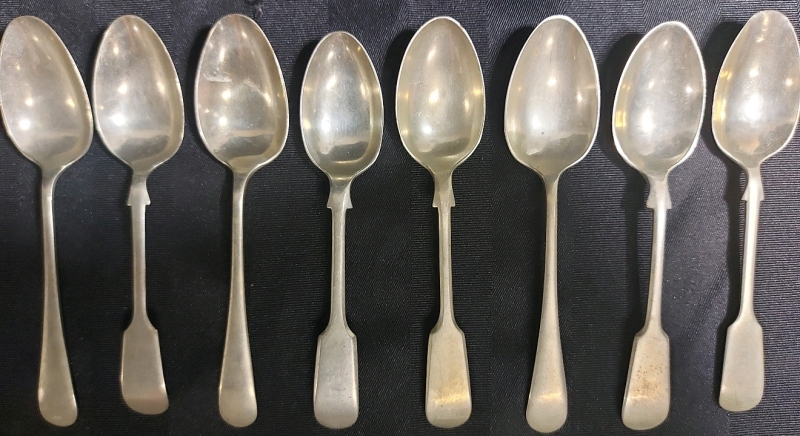 1900's-1940's Antique Vintage Collectable Spoons (Lot Of 8) See Description