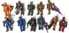 9 Halo Megabloks Figures Spartans & Covenant with 7 Weapons | 2" Tall ea