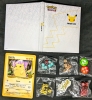 New Pokemon Trading Card Game : Oversized Pikachu Card, "Train On" Oversized Card Album, Dice, Tokens & Coins | Album Measures 6.5" x 8" x 0.75" Thick