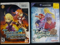 2 Games Nintendo Wii Tales Of Symphonia Dawn Of The New World And Nintendo GameCube Tales Of Symphonia With Original Instructions In Excellent Pre Owned Condition