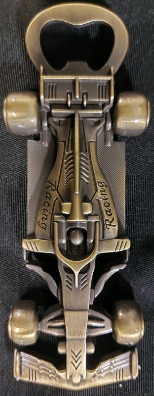New Formula 1 LKKCHER Bottle Opener 5"X1.75