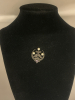 925 HBC Amethyst Marcacite Brooch - 5