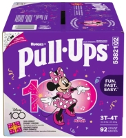 New Size 3T - 4T Disney Junior Minnie Huggies Pull-Ups Training Pants - Girls | 92 count | Retails for Over $50!