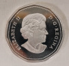 2004 Canadian Sterling Silver Olympic Lucky Loonie One Dollar Coloured Coin - 2