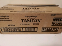 500 New Tampax Regular Tampons - Regular Absorbency
