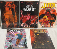 5 Archie Horror 1 One-Shot Camp Pickens The Cult of That Wilkin Boy Jinx a Cursed Life Strange Science & Salem Bagged and Boarded