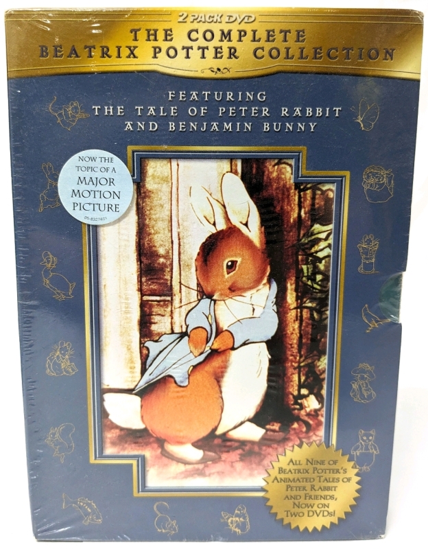 New The Complete Beatrix Potter Collection DVD Video 2-Pack | Sealed