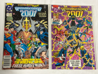 2 Vintage DC Comics Special Armageddon 2001 Issue 1 & 2
