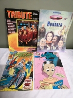 Vintage Tribute Magazines Star Trek + Spiderman Comic ++