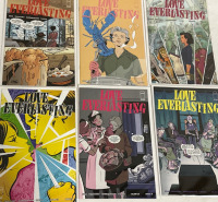 6 Image Comics Love Everlasting Issues #8, 9 & 10 With Varient Covers For Each Bagged & Boarded