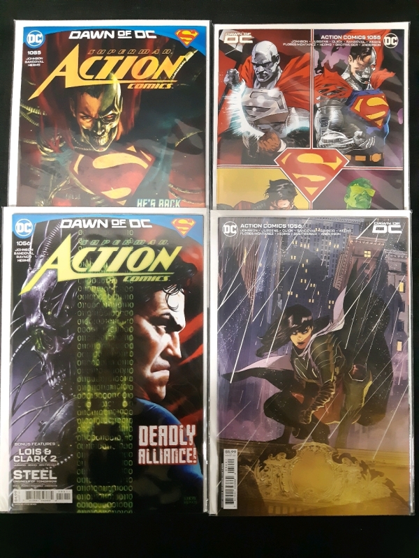4 New Dawn Of DC Superman Action Comics Paperback Bagged and Sealed