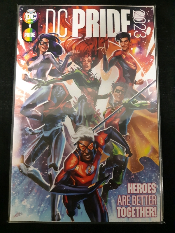 New 2023 DC Pride: Heros Are Better Together Paperback Comic Bagged and Sealed