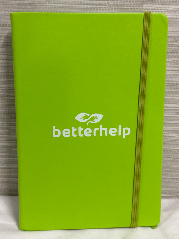 New Better Help Green Notebook / Journal With Lined Pages 9&rdquo; x 6&rdquo;