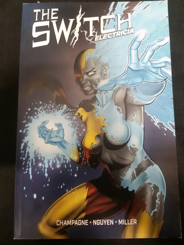 New Pain, The Switch: Electricia, Paperback, Signed Comic book In Good Condition