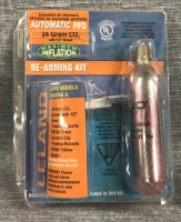 Opened Leland V85000-Automatic, 38 Gram CO2, 3/8", Inflatable PFD Rearming Kit