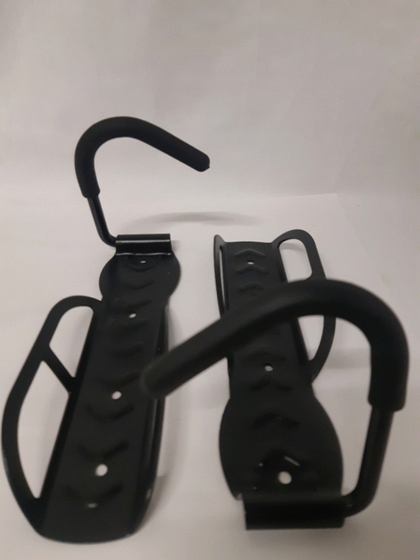 2 New Bicycle Wall Hooks With Hardware For Bike Storage