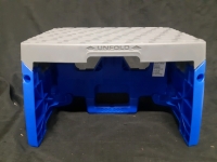 New Cosco Heavy Duty Plastic Folding Step Stool With Carry Handle ( 14" x 10" x 8.5" )