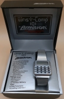 Vintage Never Worn Armitron Wrist + Comp 101 in Original Box with User Manual