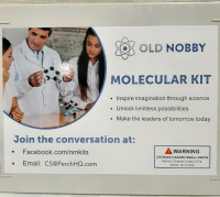 New Old Nobby Molecular Kit Great way to Inspire Imagination