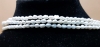 Beautiful Vintage Pearl Multi Strand with Crystals, Stamped Japan & Classic Vintage Fresh Water Pearls with a Fabulous Clasp, One Side is Missing a Stone, Mother of Pearl Necklace with a Barrel Clasp - 6