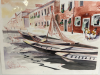 Original Signed Water Colour And Pen Venice Painting 14” x 11” Bagged and Boarded - 3