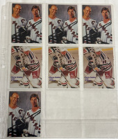 7 1997 Sports Magazine Promo #1 & #2 Wayne Gretzky Mark Messier Greatest Scorers of All Time And Wayne Gretzky Pointer Leader New York Rangers NHL One Sheet