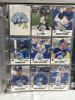 144 Vintage 1990 / 1991 / 1992 Blue Jays Fan's Club Baseball Cards 16 Sheets in a Binder - 3