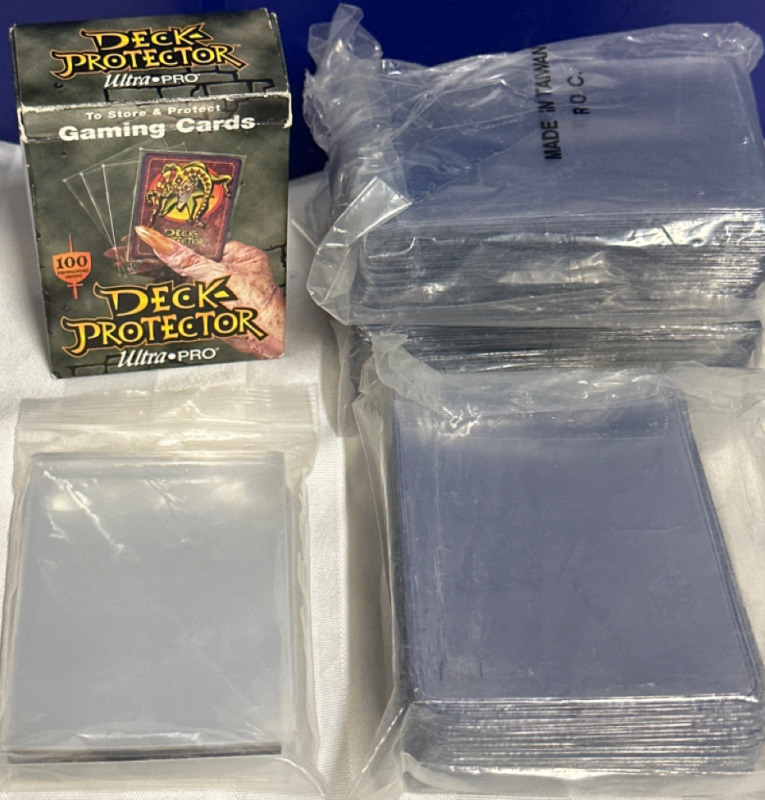 Trading Card Supplies 200+ Penny Sleeves & 150+ Semi Rigid Card Holders