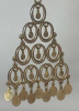 Vintage LISNER Articulated Pyramid Shaped Pendant