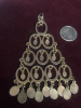 Vintage LISNER Articulated Pyramid Shaped Pendant - 2