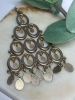 Vintage LISNER Articulated Pyramid Shaped Pendant - 5