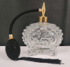 Vintage Pinwheel Crystal Perfume Atomizer with Tray - 2