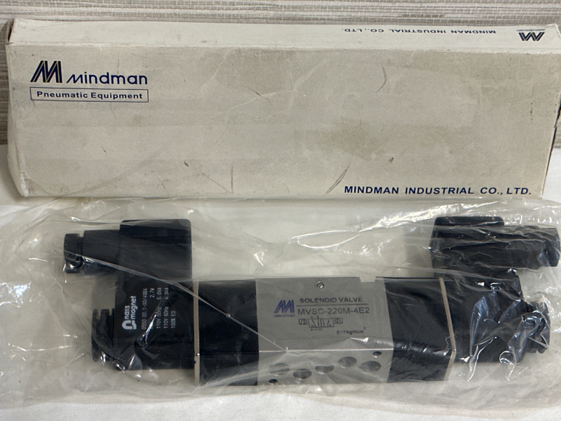 New Mindman MVSC-220M-4E2 Solenoid Valve