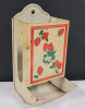 Vintage Red Strawberry Match Safe w/Vintage LION Safety Matchsticks (9 boxes) + LION Label - 2