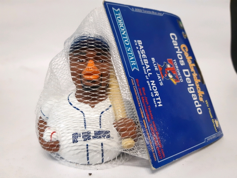 New Vintage Tornoto Blue Jay's MLB #29 Carlos Delgado Celebriduck * Original Packaging *