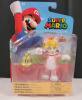 New - Nintendo Super Mario Cat Peach with Super Bell 4" Action Figure . Sealed