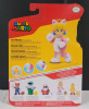 New - Nintendo Super Mario Cat Peach with Super Bell 4" Action Figure . Sealed - 3