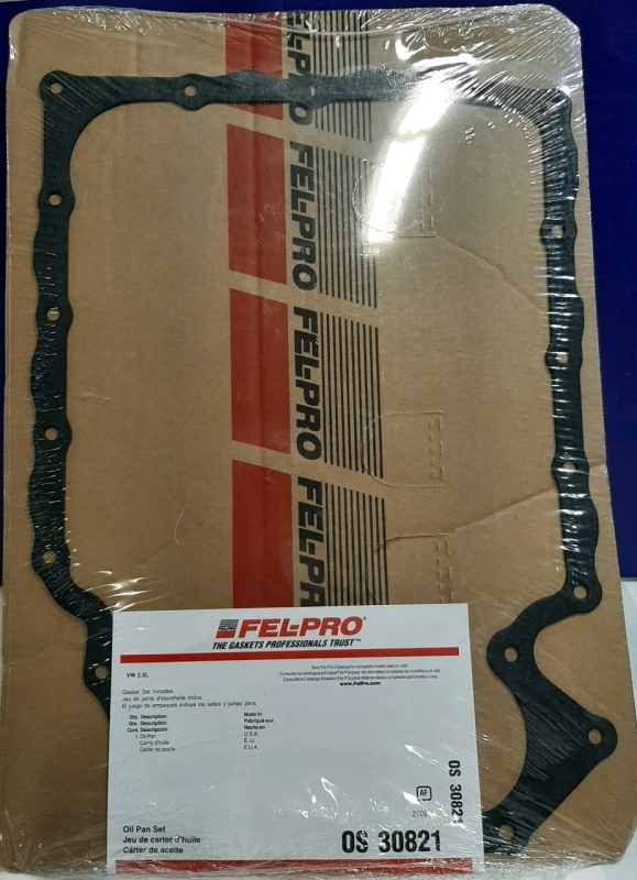 New Fel-Pro Oil Pan Gasket VW 2.0 L