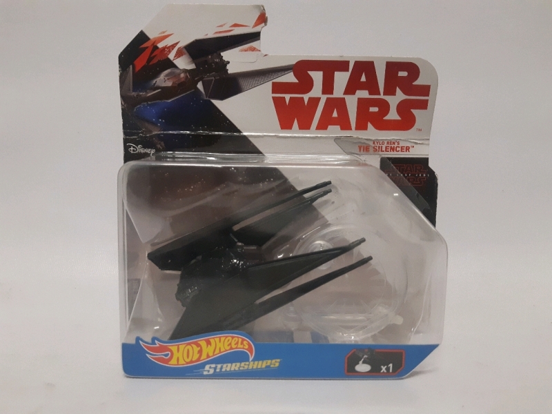 New Mattel Hot Wheels; Starships Star Wars: Kylo Ren's Tie Silencer Sealed